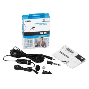 Bộ micro dây dài 6m - Jack 3.5mm Boya By-M1